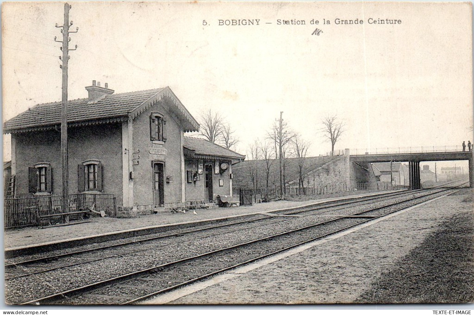 93 BOBIGNY - Station De La Grande Ceinture.  - Bobigny