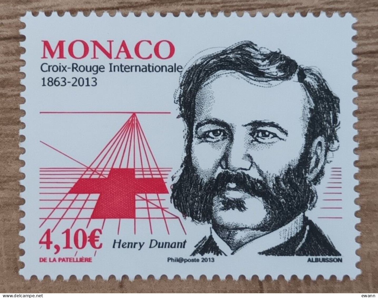 Monaco - YT N°2866 - Croix Rouge Internationale - 2013 - Neuf - Unused Stamps