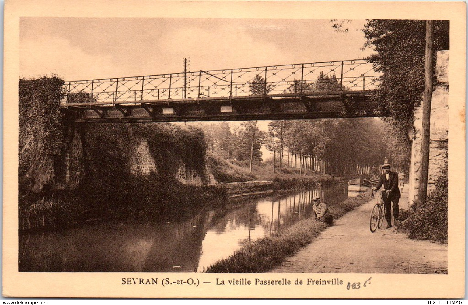 93 SEVRAN - La Vieille Passerelle De Freinville  - Sevran