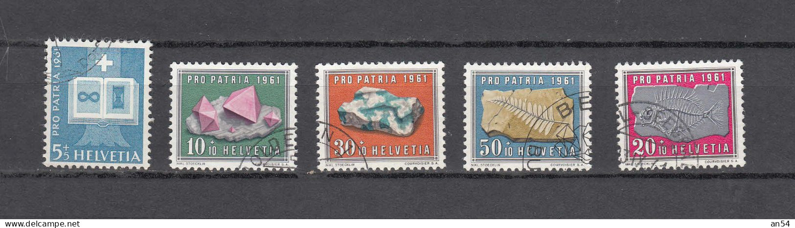 PP  1961  N° B103 à B107    OBLITERES       CATALOGUE SBK - Used Stamps