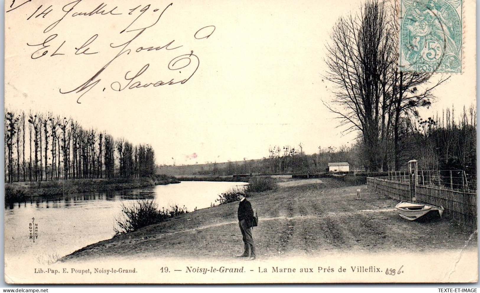 93 NOISY LE GRAND - La Marne Aux Pres De Villeflix  - Noisy Le Grand
