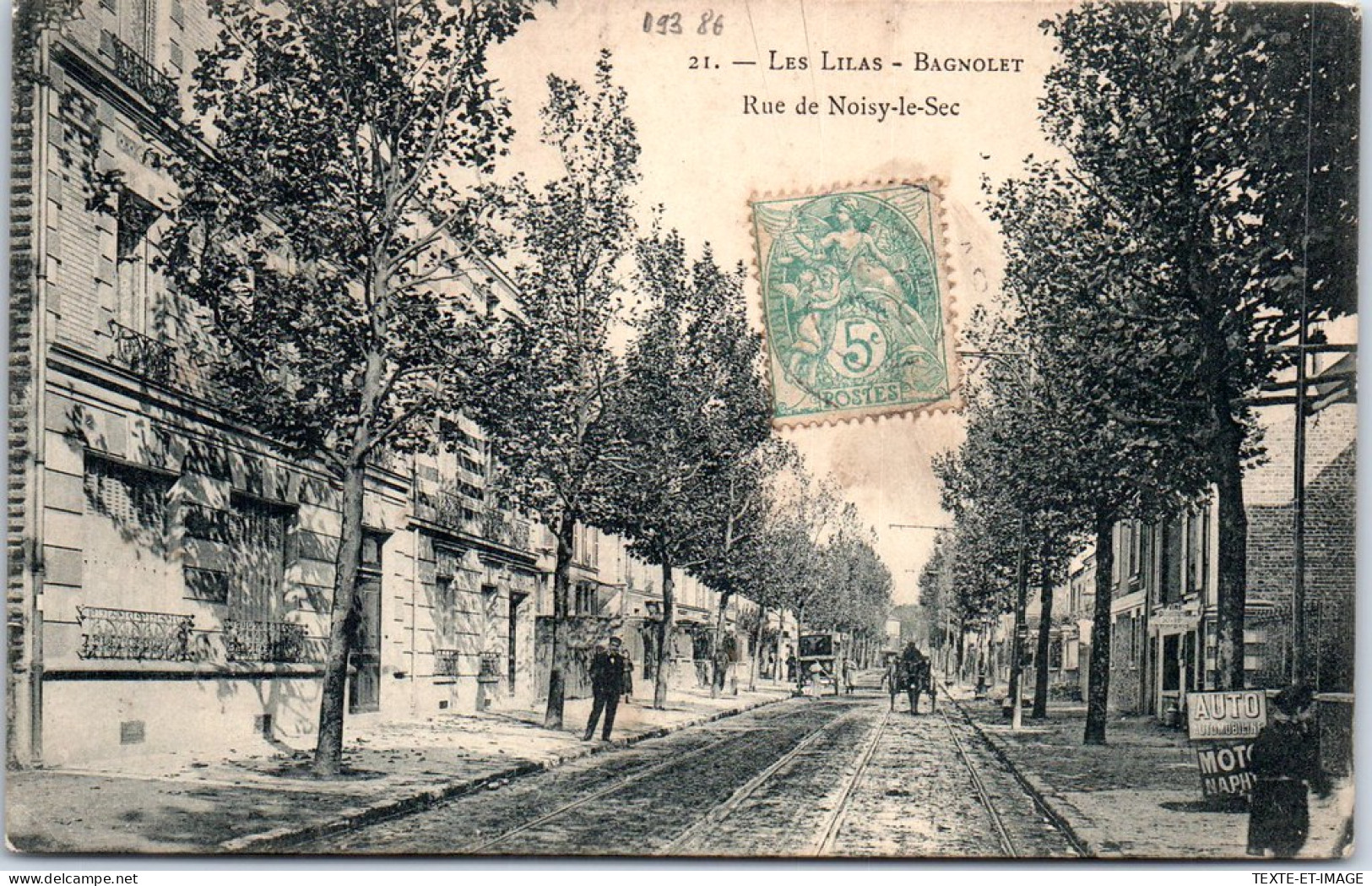 93 LES LILAS - BAGNOLET - Rue De Noisy Le Sec  - Les Lilas
