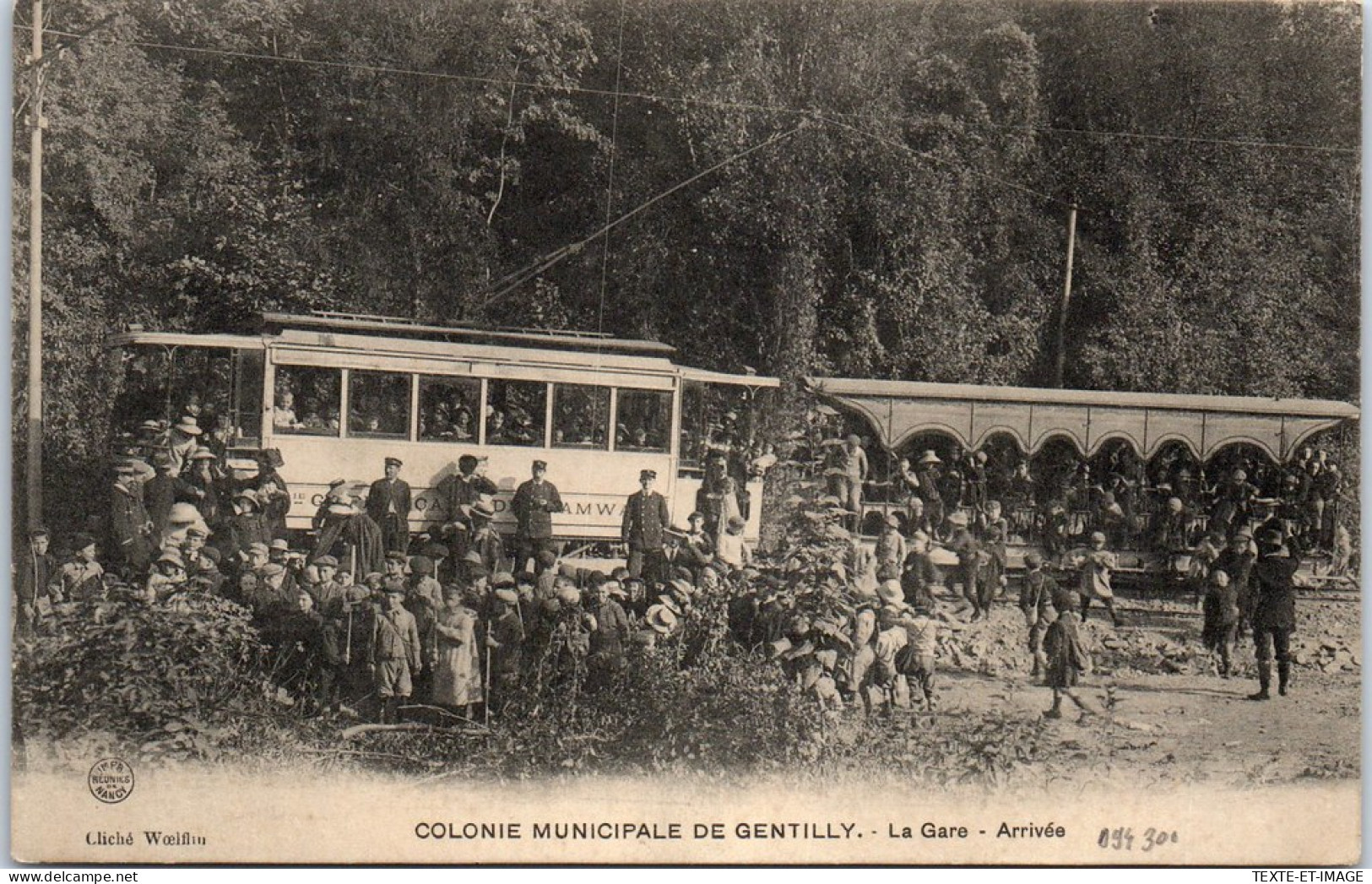 94 GENTILLY - Colonie Municipale - La Gare, Arrivee. - Gentilly