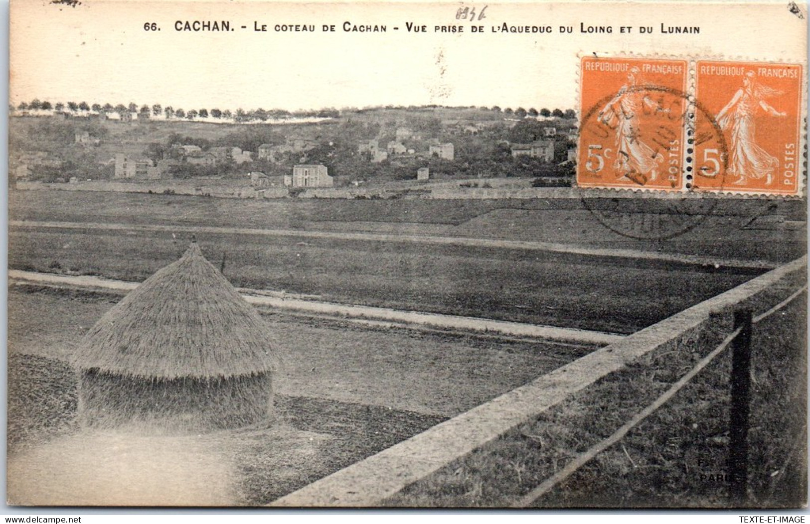 94 CACHAN - Vue Prise De L'aqueduc Du Loing.  - Cachan