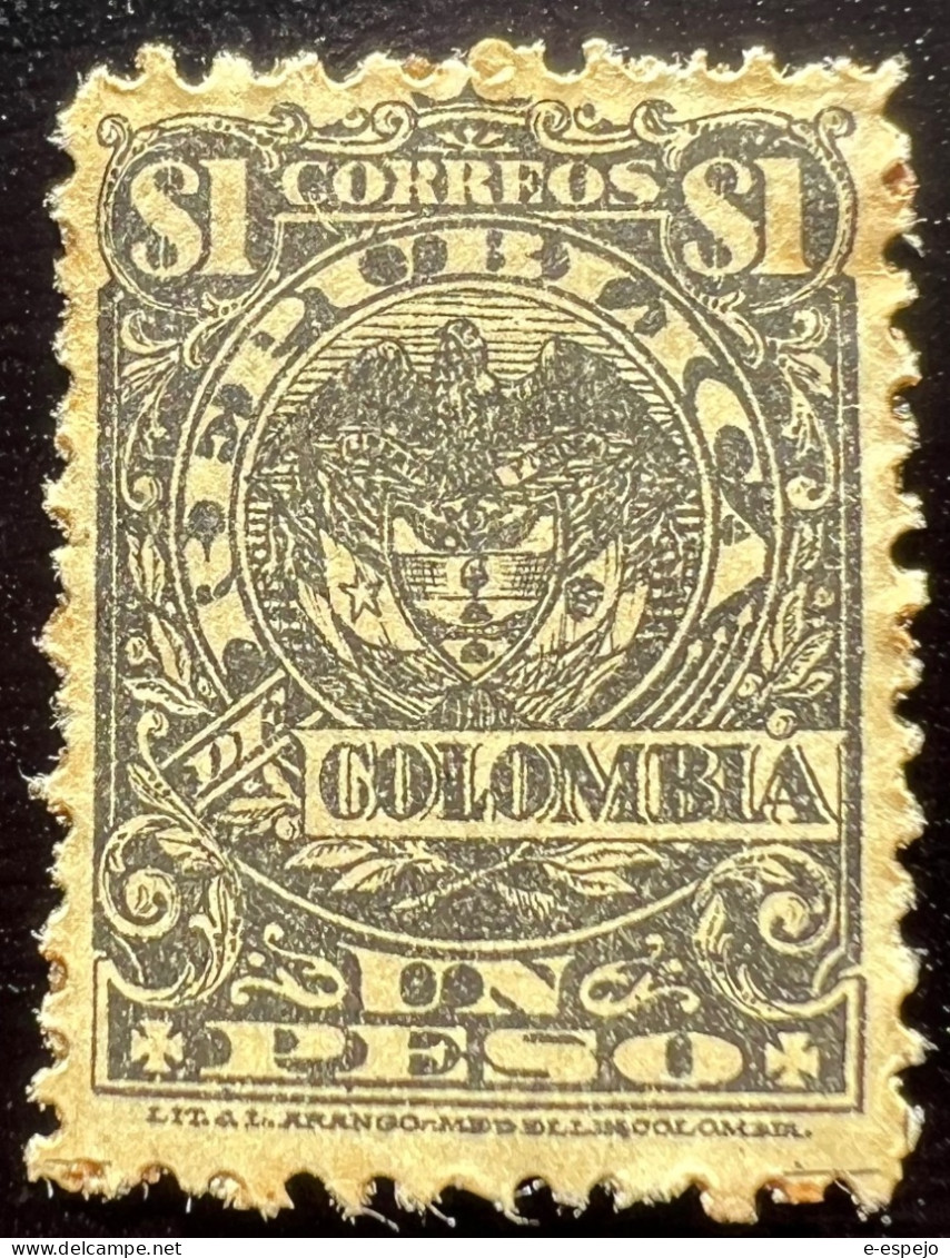 Kolumbien 1902: Definitives for Medellin Mi:CO 191-199