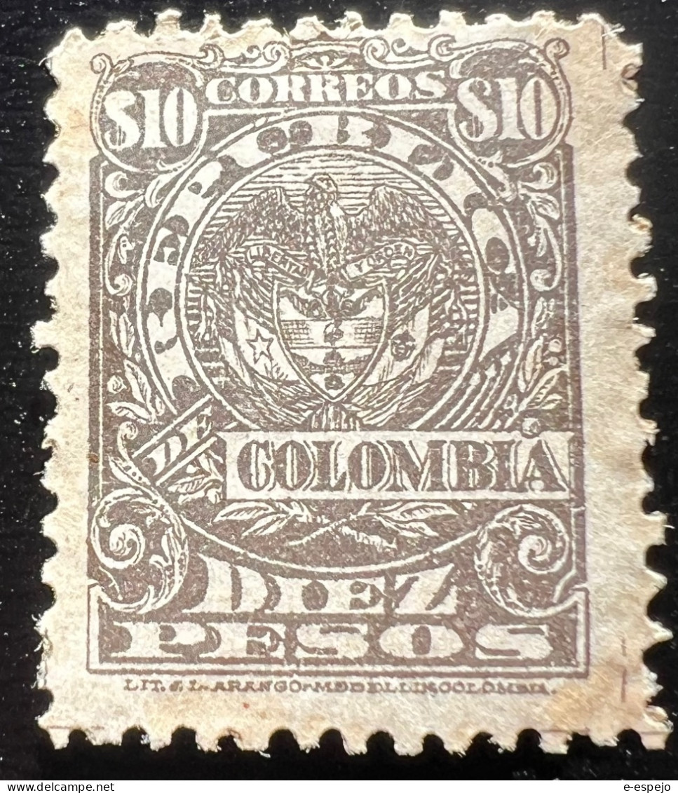 Kolumbien 1902: Definitives for Medellin Mi:CO 191-199