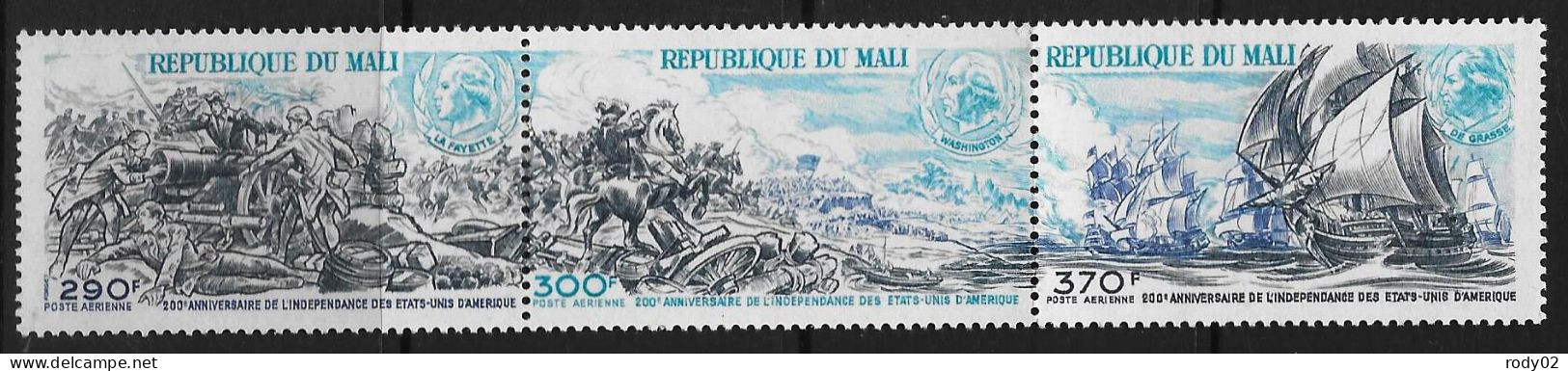 MALI - BI-CENTENAIRE DES ETATS-UNIS - PA 254A - NEUF** MNH - Independecia USA