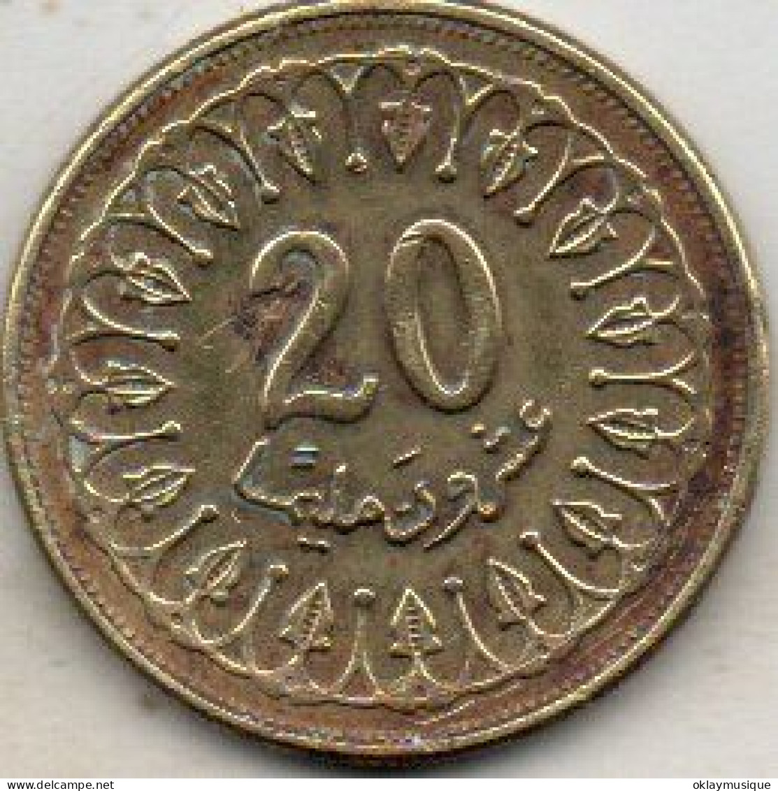 20 Millimes 1960 - Tunisia