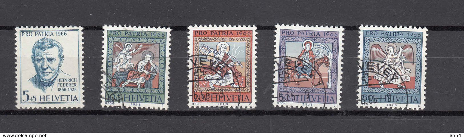 PP  1966  N° B128 NEUF**  B129 à B132    OBLITERES       CATALOGUE SBK - Used Stamps