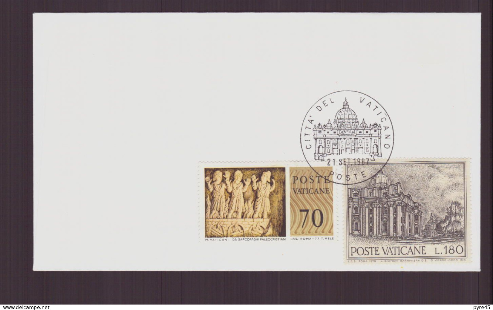 Canada, Enveloppe Avec Cachet Commémoratif " Visite Du Pape Jean-Paul II " Edmonton, 20 Septembre 1987 - Commemorativi