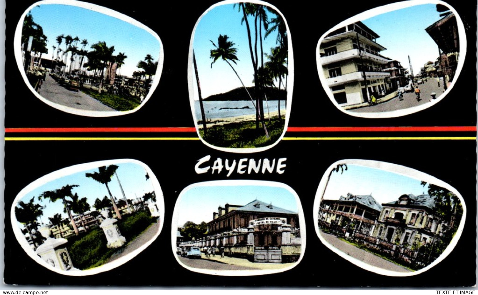 973 GUYANE - CAYENNE - Carte Souvenir. - Autres & Non Classés