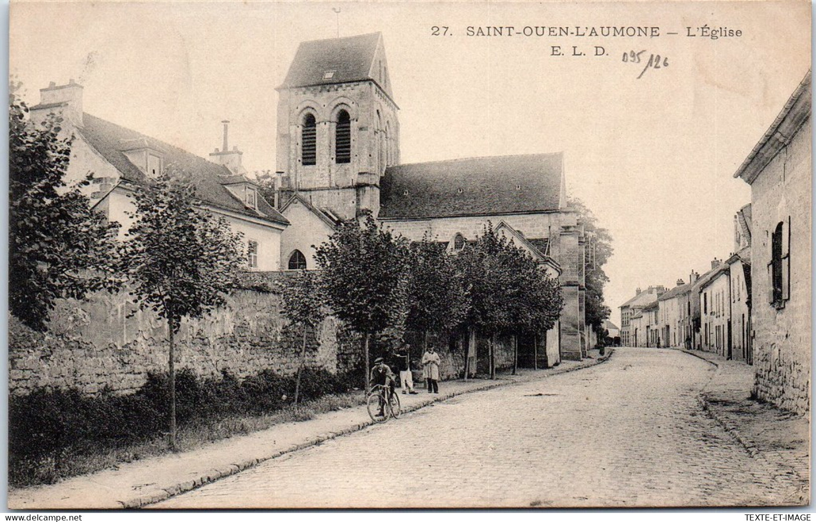 95 SAINT OUEN L'AUMONE - L'eglise  - Saint-Ouen-l'Aumône