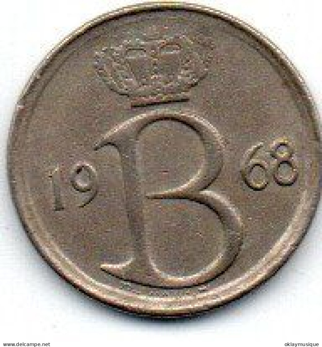 25 Centimes 1968 - 25 Cents