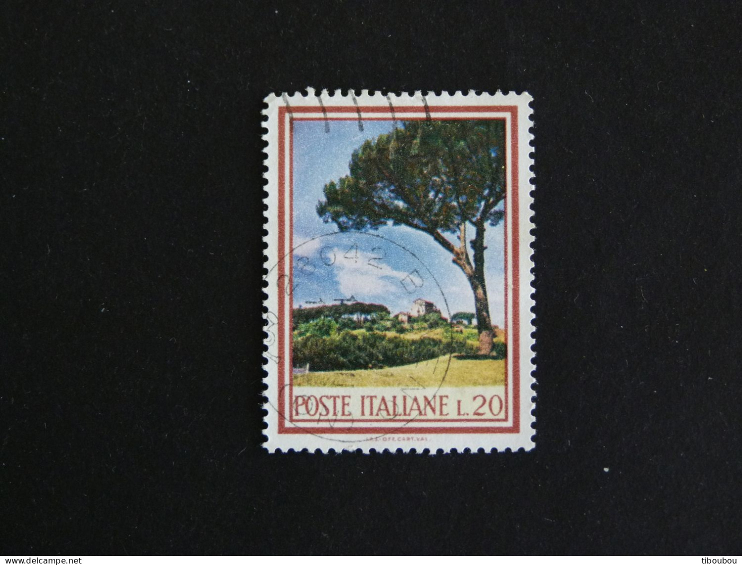 ITALIE ITALIA YT 946 OBLITERE - PIN ARBRE TREE BAUM - 1961-70: Afgestempeld