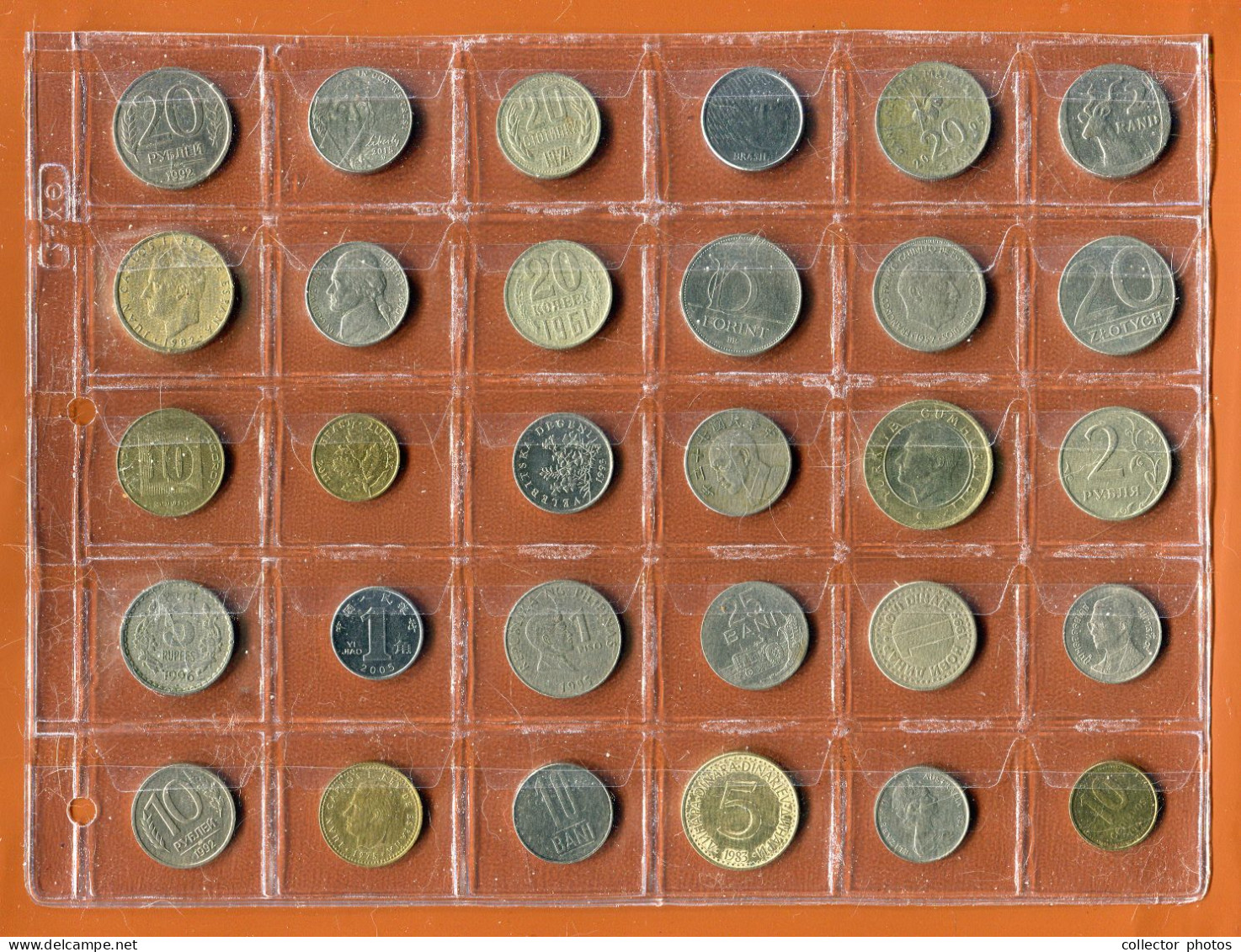 Lot Of 30 Used Coins.All Different [de107] - Vrac - Monnaies