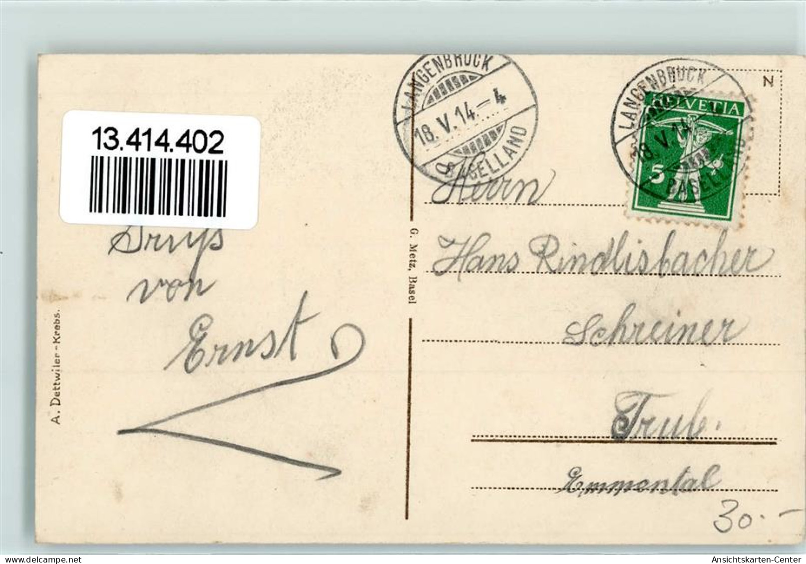 13414402 - Langenbruck - Autres & Non Classés