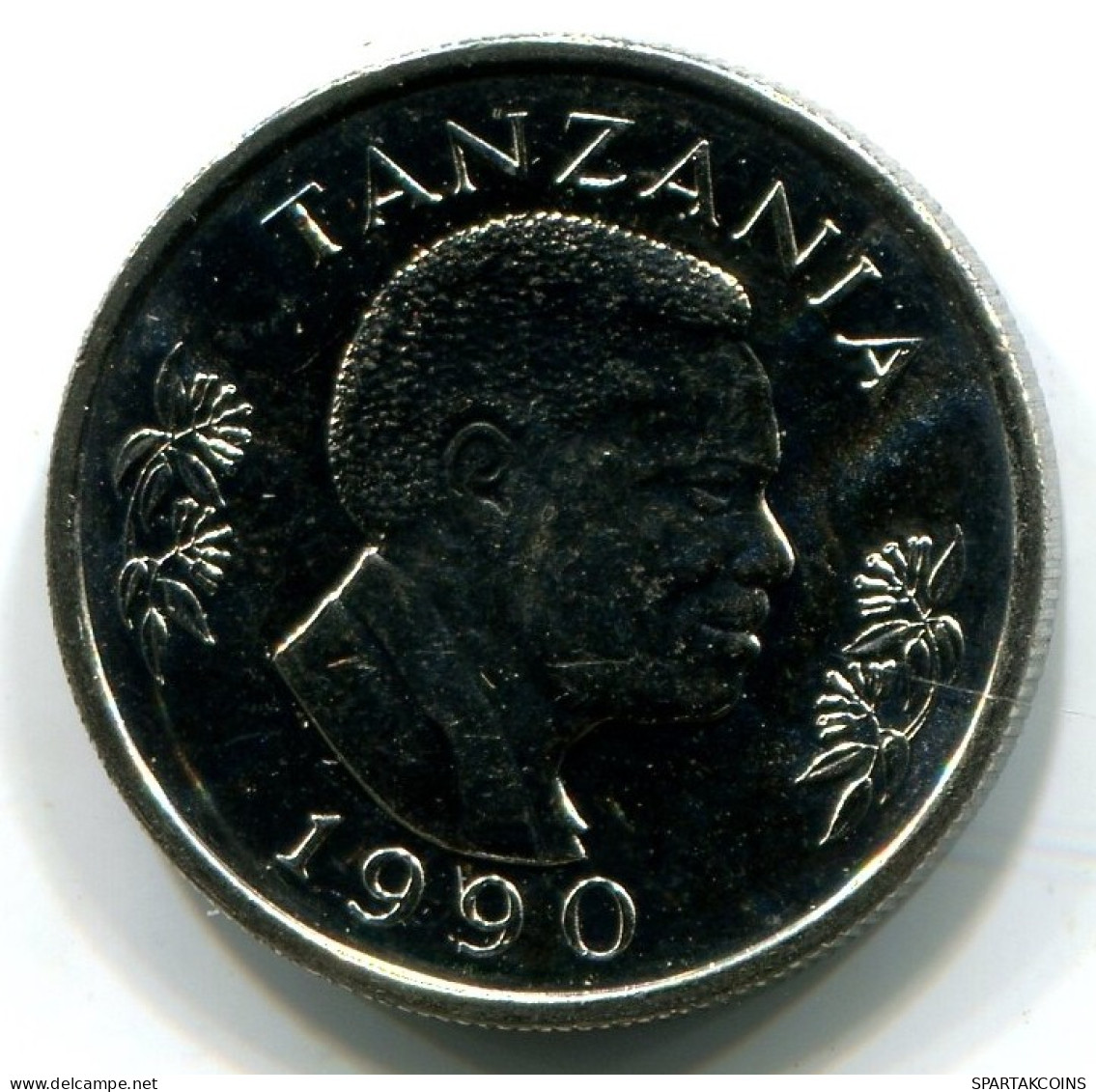 50 SENTI 1990 TANZANIA UNC Rabbit Moneda #W10985.E.A - Tanzanía