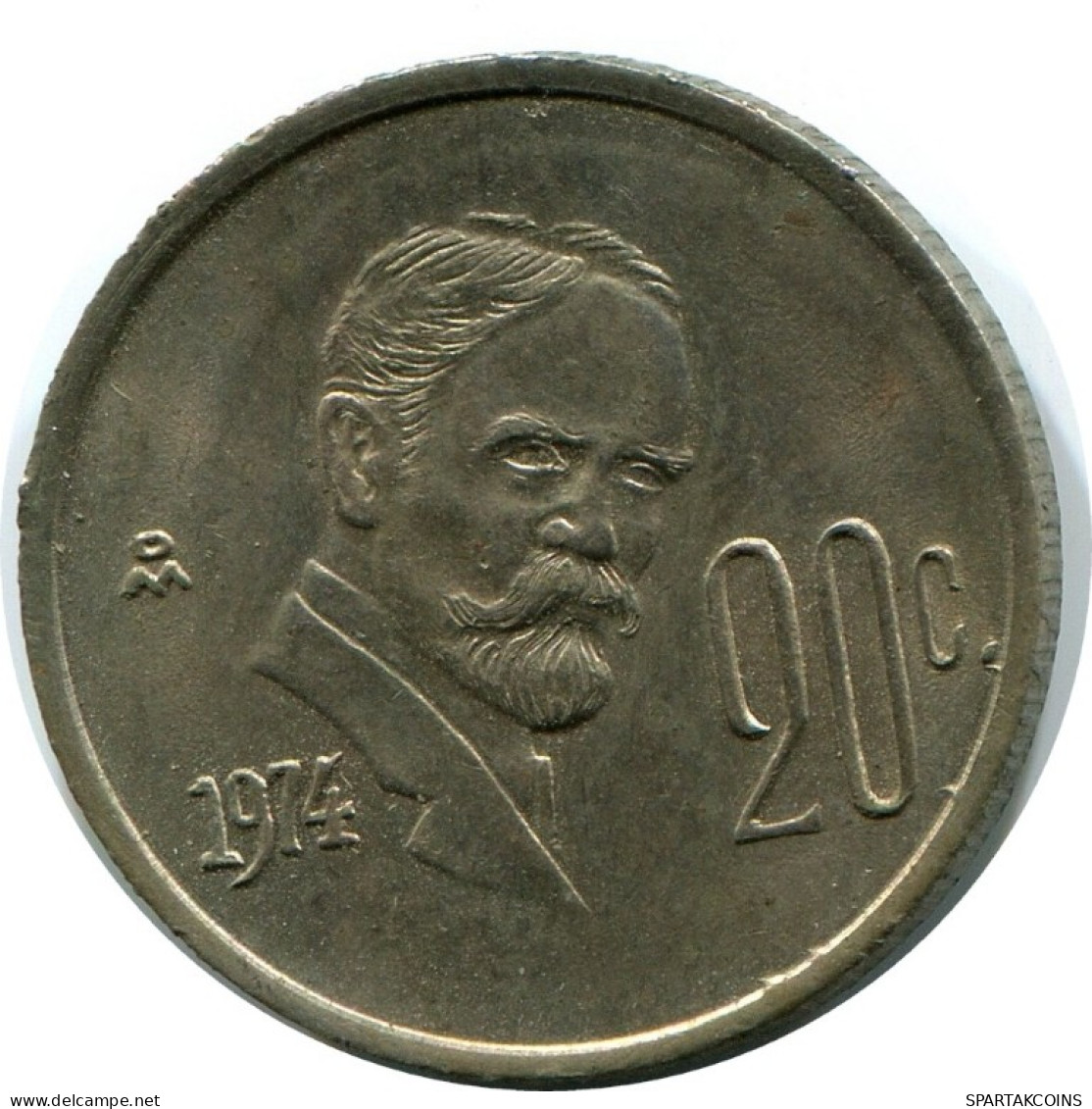 20 CENTAVOS 1974 MEXICO Moneda #AH462.5.E.A - Messico