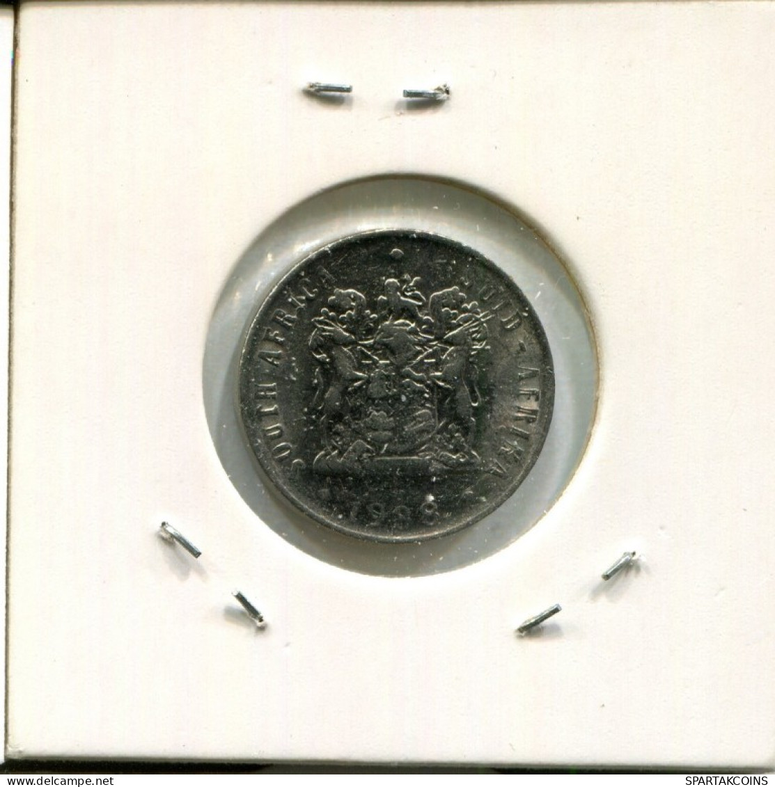 10 CENTS 1988 SUDAFRICA SOUTH AFRICA Moneda #AN720.E.A - Afrique Du Sud
