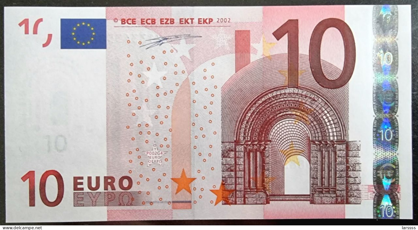 1 X 10€ Euro Duisenberg P002G4 X13343588318 - UNC - 10 Euro