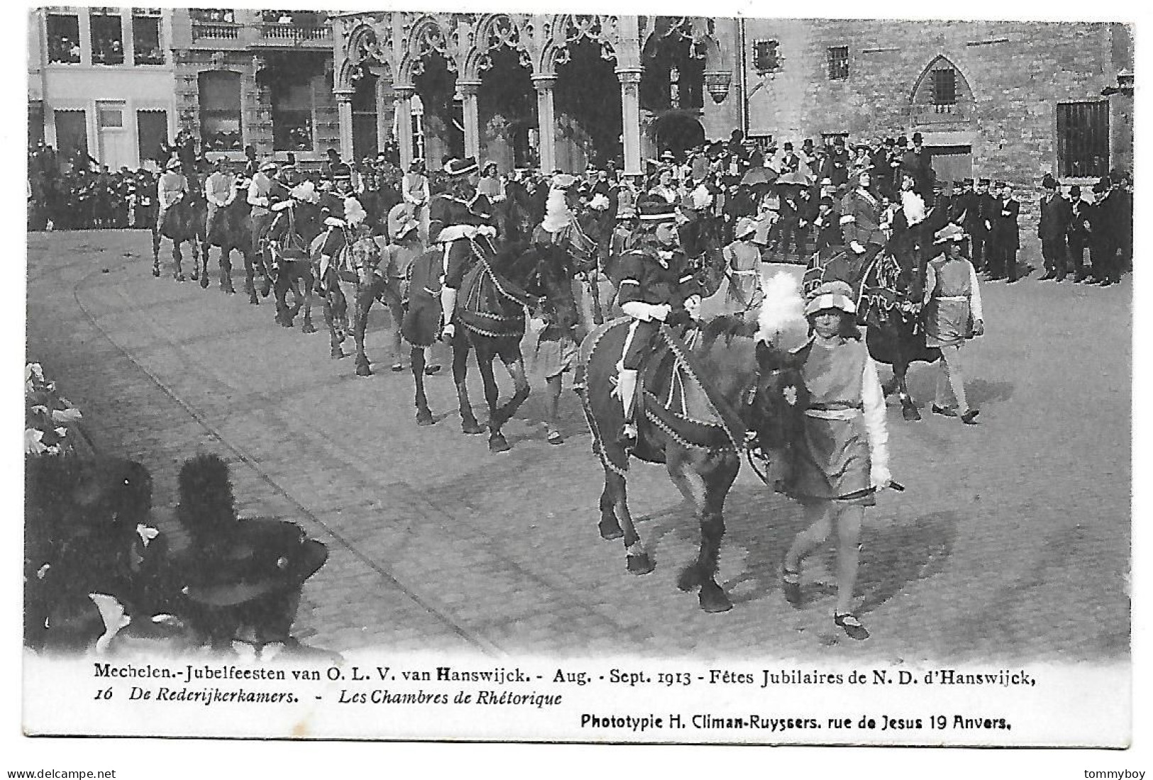 CPA Mechelen, Jubelfeesten Van O.L. V. Van Hanswijck - Mechelen