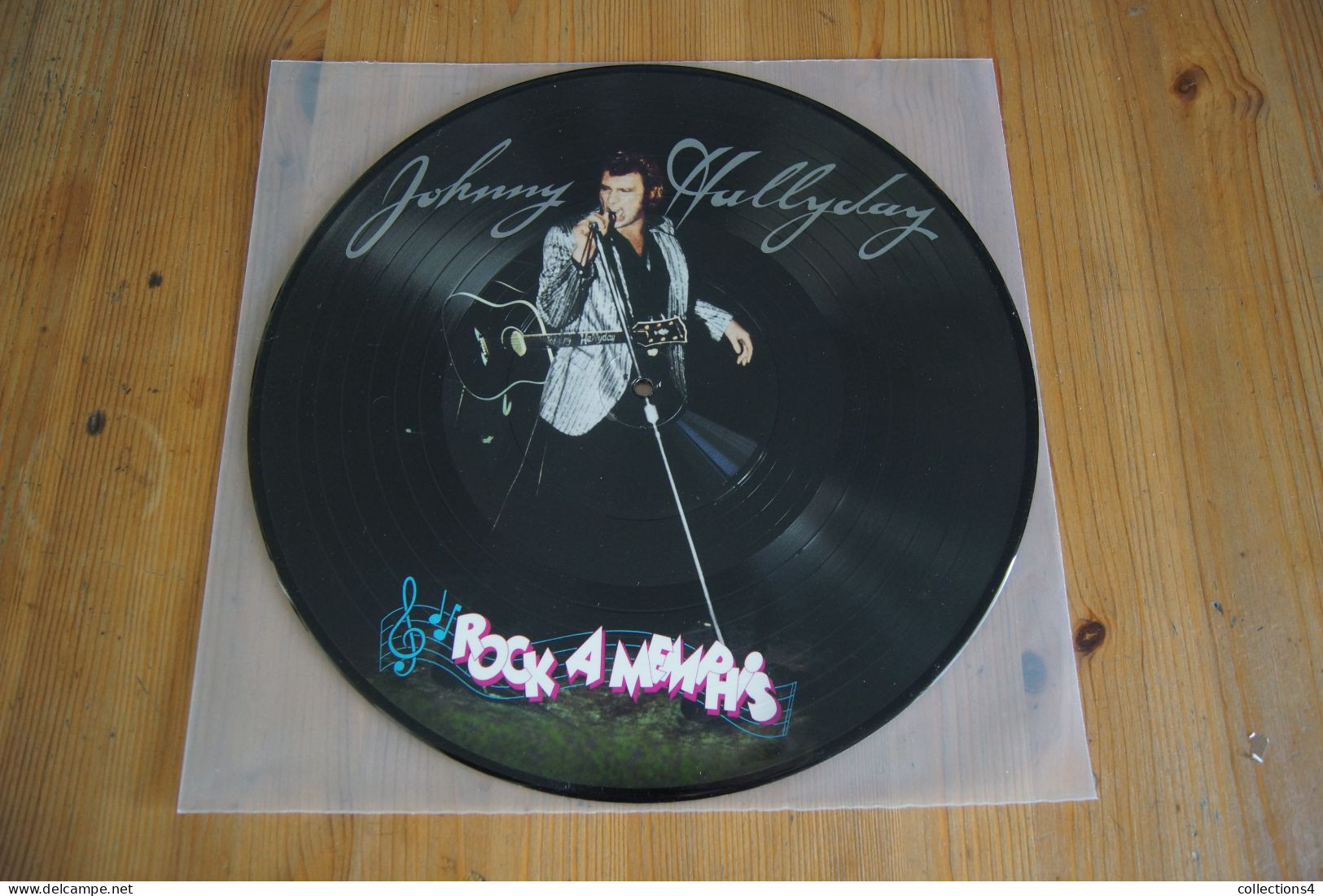 JOHNNY HALLYDAY ROCK A MEMPHIS PICTURE DISC  SORTIE 2013 EDITION LIMITEE VALEUR + - Rock