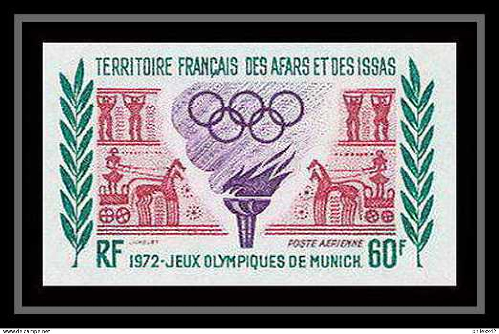 91607c Afars Et Issas Neuf ** N° 72/75 Jeux Olympiques Olympic Games Munich 72 1972 Cote 150 - Summer 1972: Munich