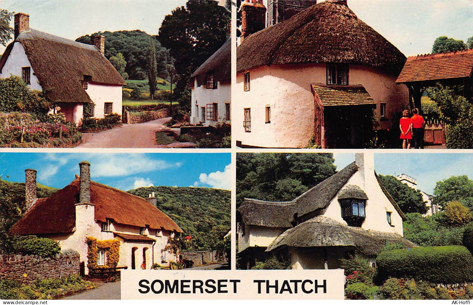 SOMERSET THATCH COTTAGES MV DUNSTER LUCCOMBE BOSSINGTON SELWORTHY - Other & Unclassified