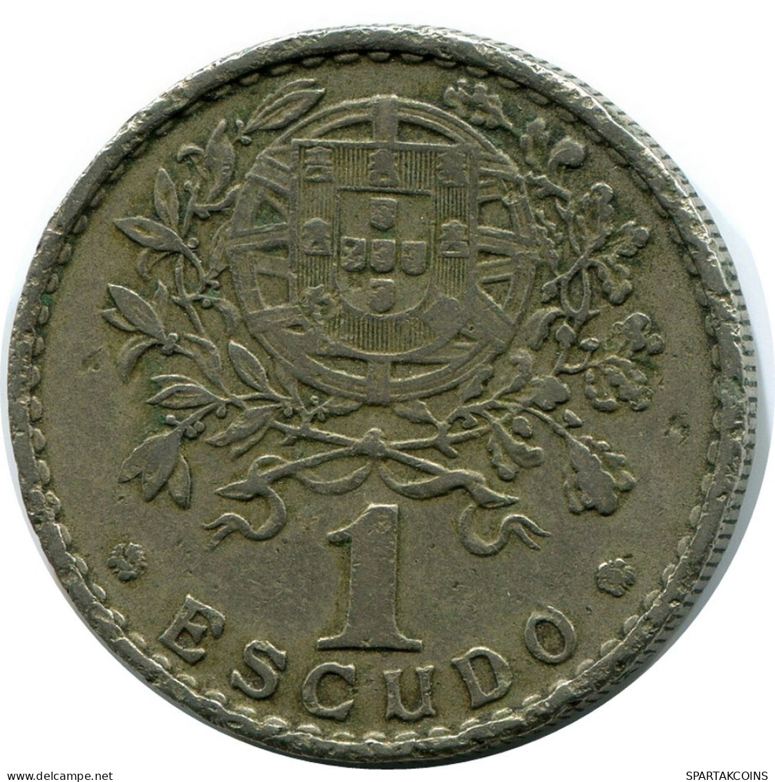 1 ESCUDO 1964 PORTUGAL Coin #AR118.U.A - Portugal