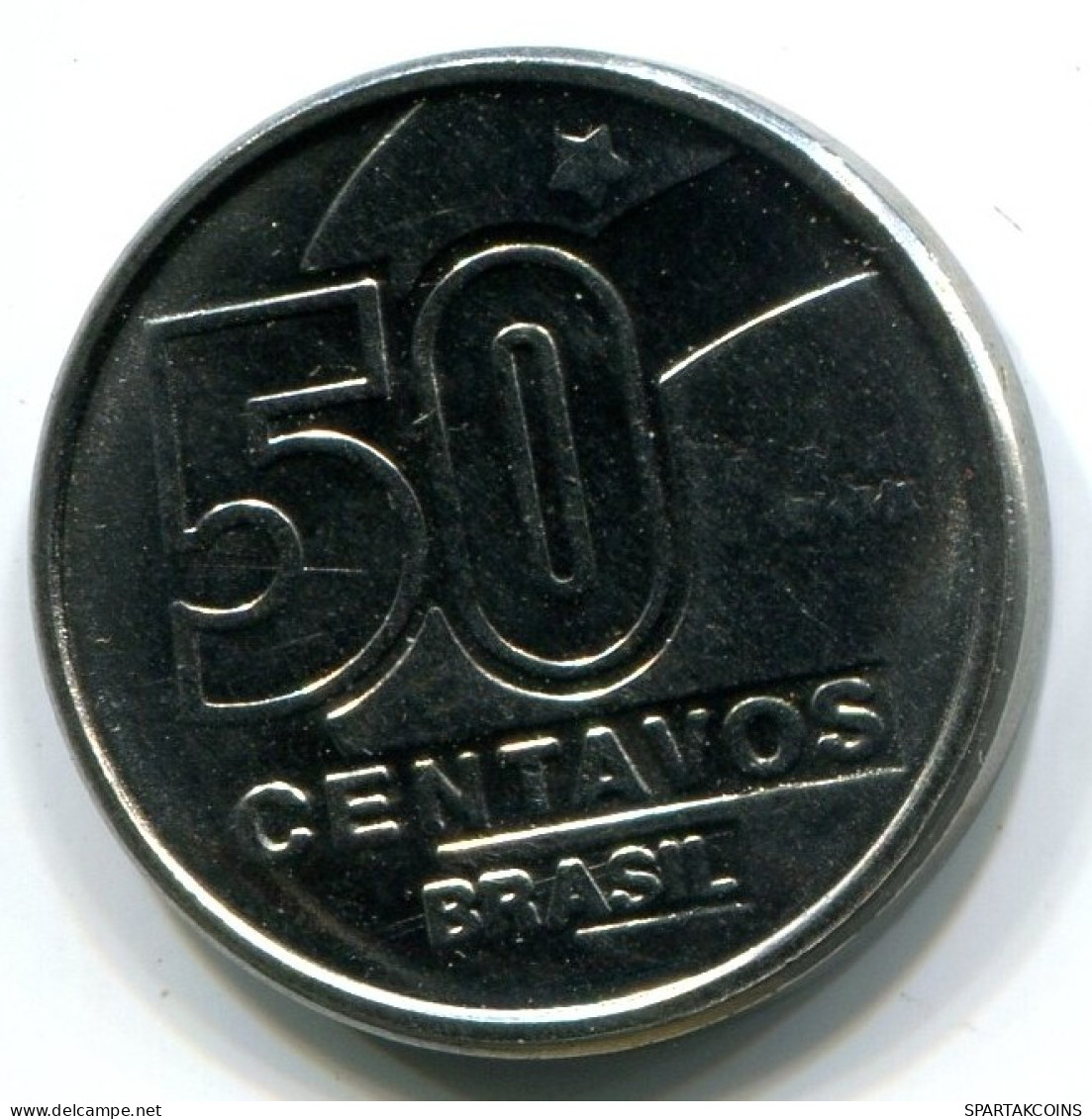 50 CENTAVOS 1989 BRAZIL Coin UNC #W11395.U.A - Brasil