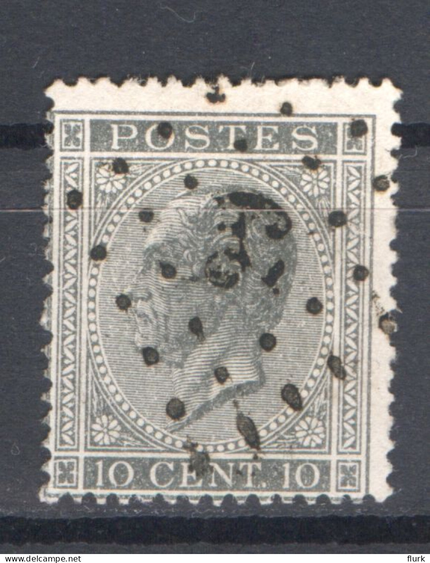 België OCB17 Gestempeld Pt29 Barvaux COBA €7 - 1865-1866 Profil Gauche