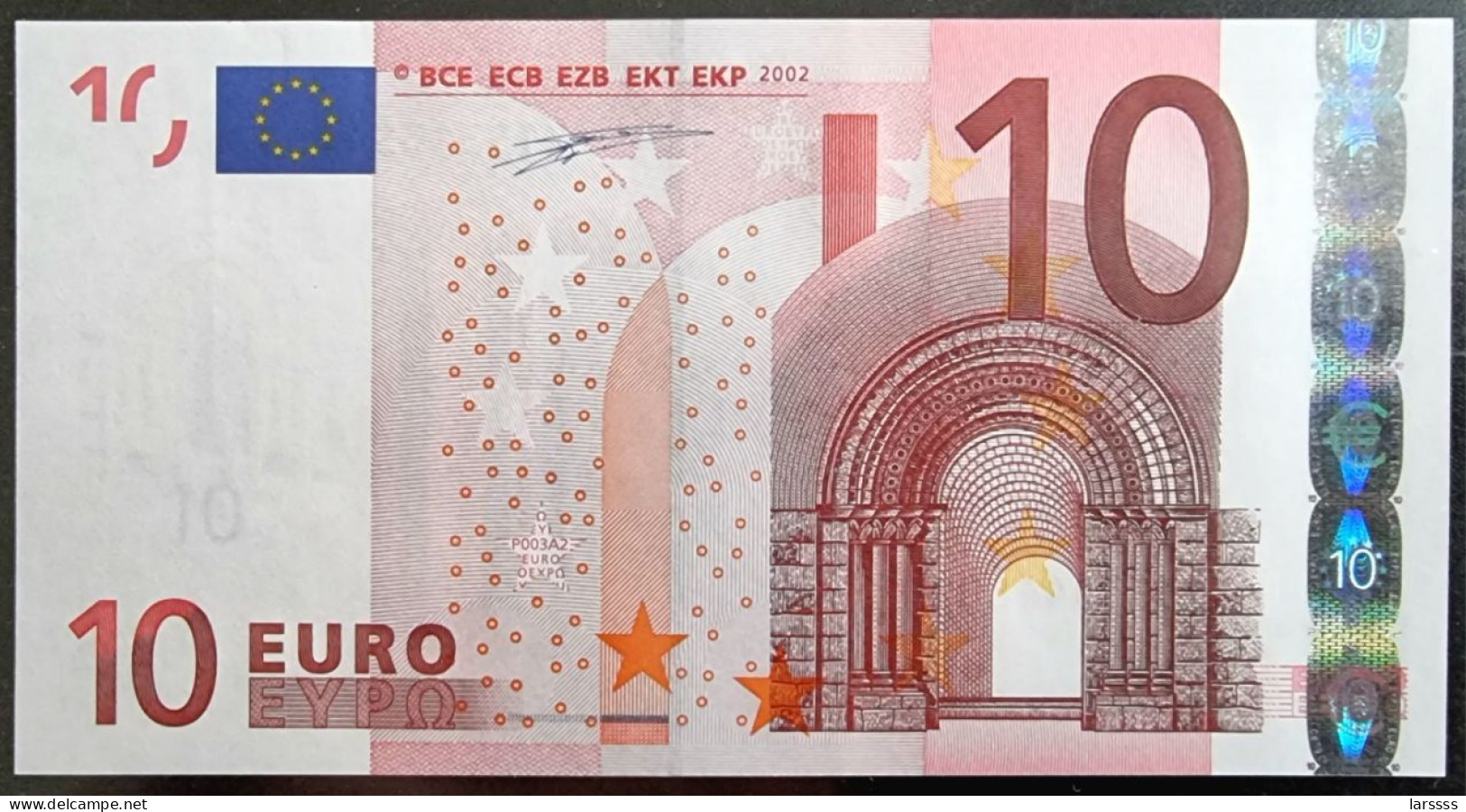 1 X 10€ Euro Duisenberg P003A2 X15313344887 - UNC - 10 Euro