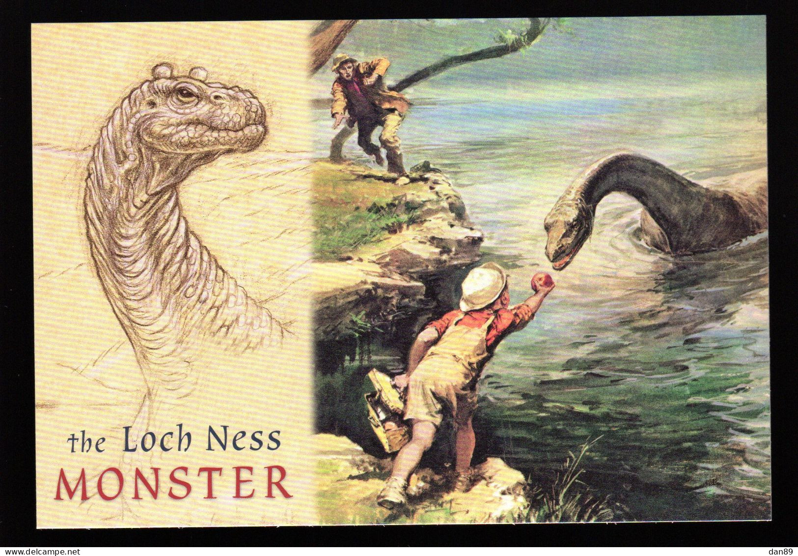 MONSTRE DU LOCH NESS - LOCH NESS MONSTER - NESSIE SCOTLAND - R2 - Fairy Tales, Popular Stories & Legends