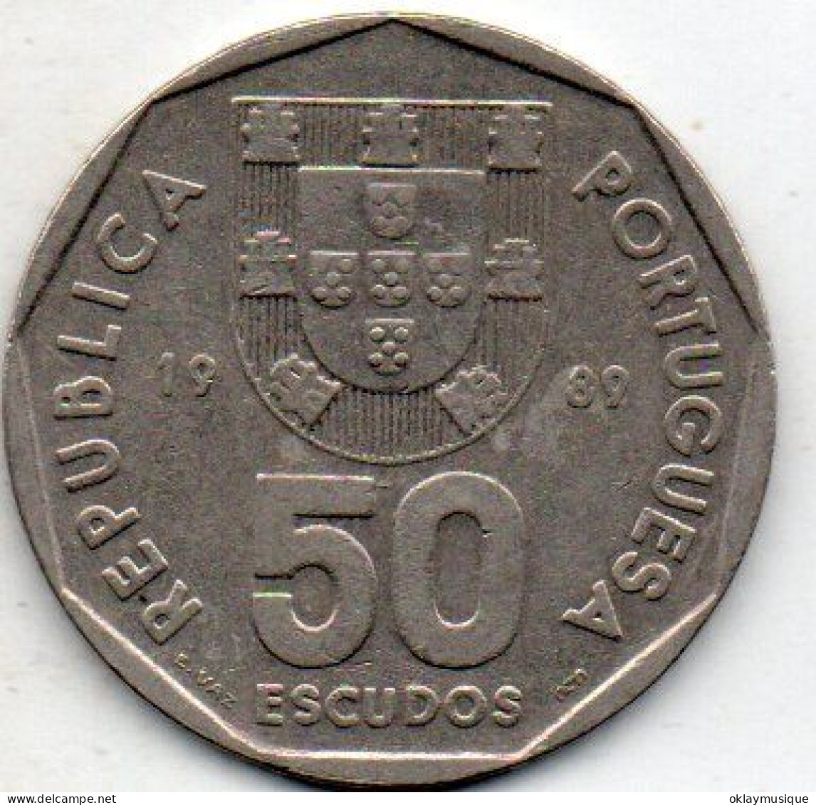 50 Escudos 1989 - Portugal