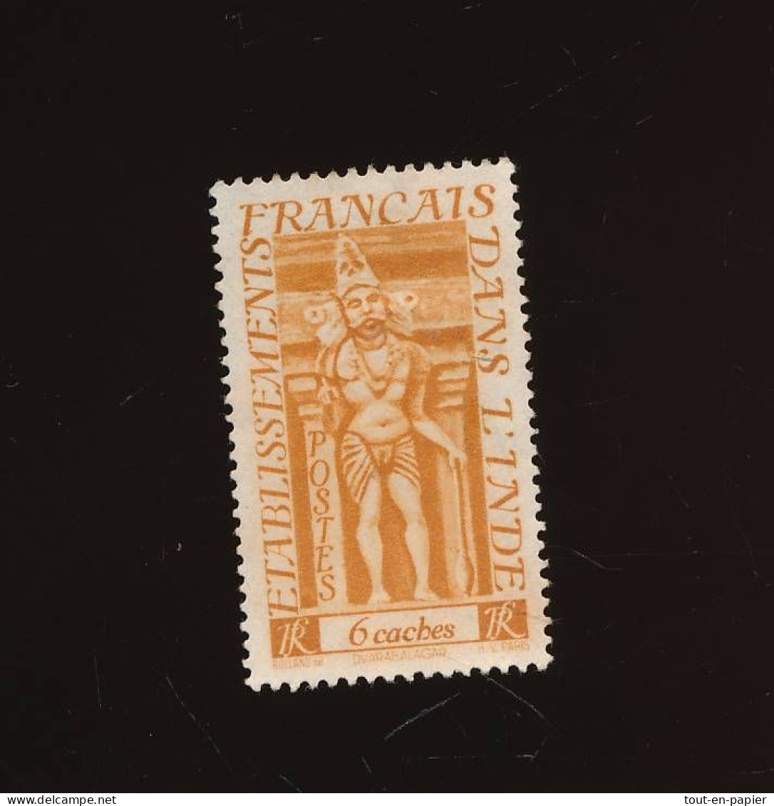 Timbre  Etablissements Français  Dans L'Inde - Unused Stamps