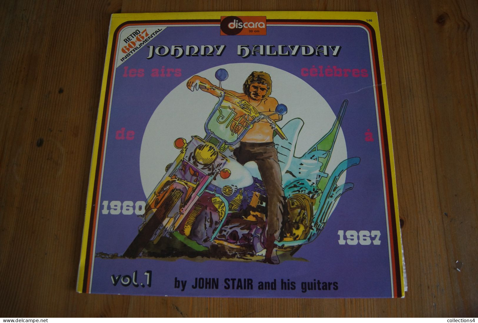 JOHNNY HALLYDAY 1960 1967 BY JOHN STAIR LES AIRS CELEBRES INSTRUMENTAL LP - Rock