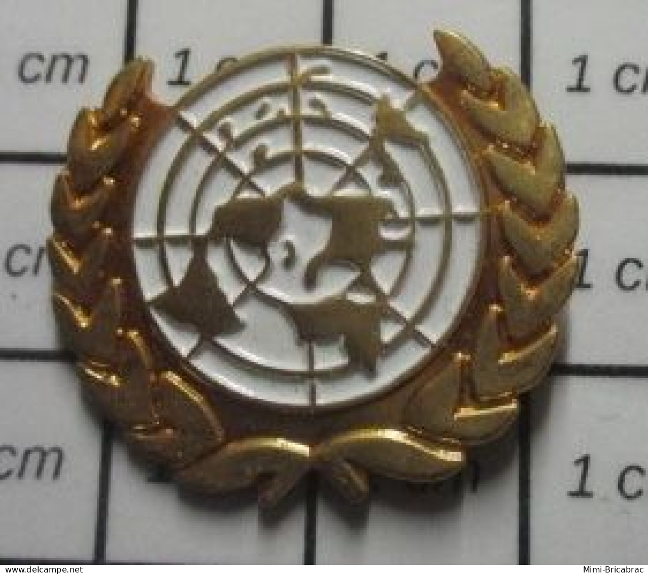 216C Pin's Pins / Beau Et Rare / ADMINISTRATIONS / Telle Couteuse Et Si Peu Efficace L'ONU Vous L'avez Reconnue ! - Amministrazioni