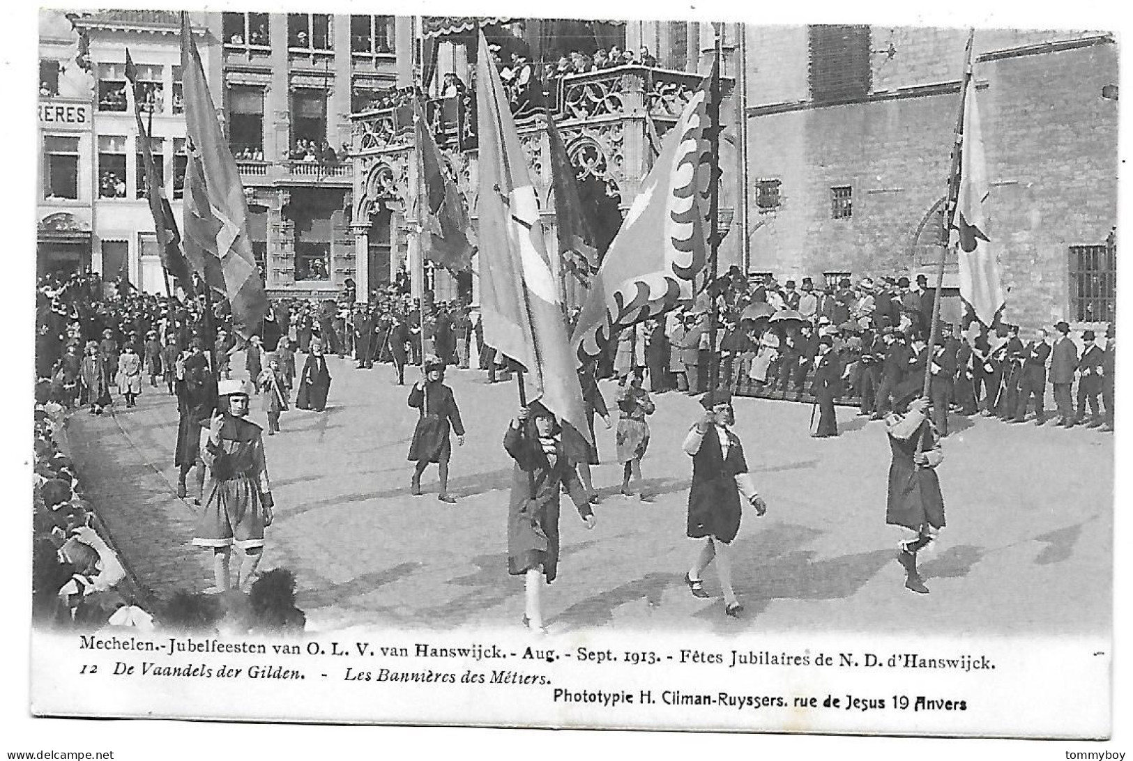 CPA Mechelen, Jubelfeesten Van O.L. V. Van Hanswijck - Mechelen