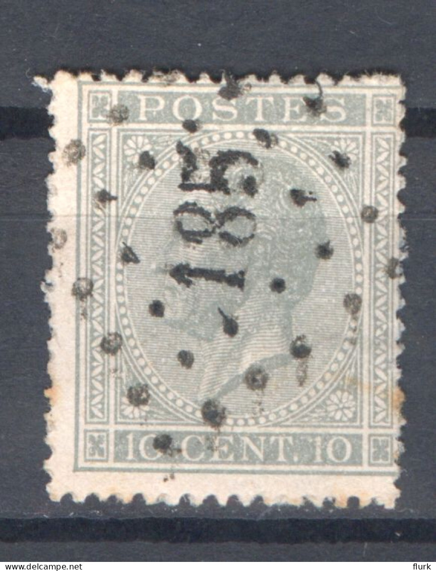 België OCB17 Gestempeld Pt185 Hougaerde COBA €15 - 1865-1866 Profiel Links