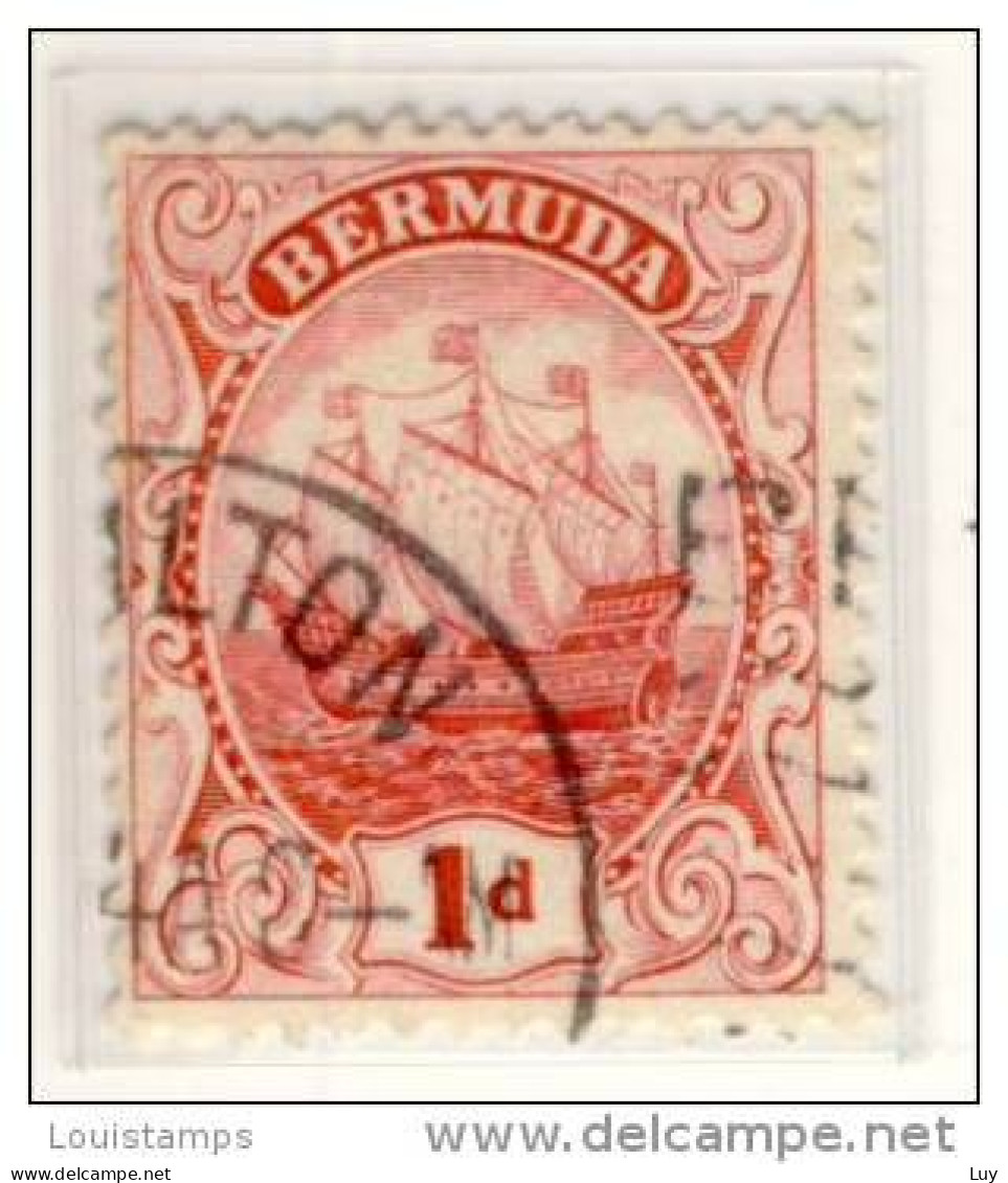 Bermuda - Mi.Nr. BE - 42 - 1910 . Refb3 - 1858-1960 Kolonie Van De Kroon
