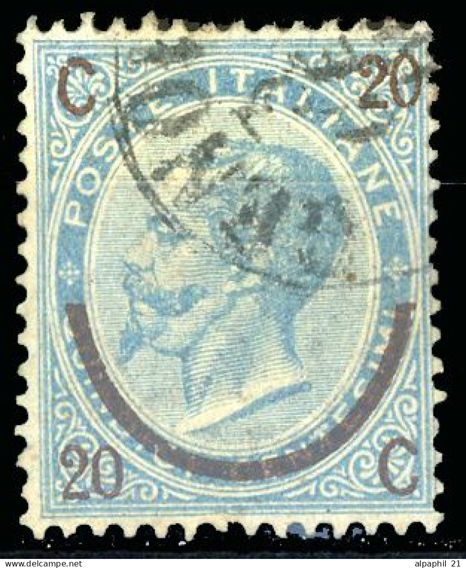 Italia: Overprint Horseshoe, First Type, 1865 - Used