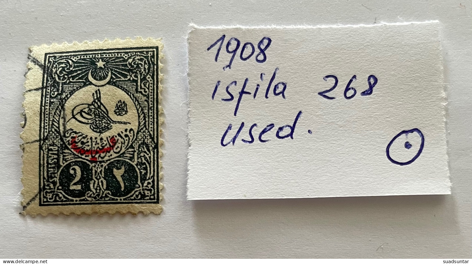 1908 Overprinted Stamps For Foreign Isfila 268 Used - Nuovi