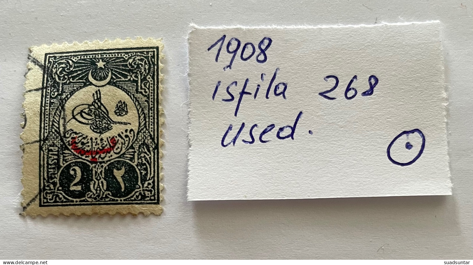 1908 Overprinted Stamps For Foreign Isfila 268 Used - Unused Stamps