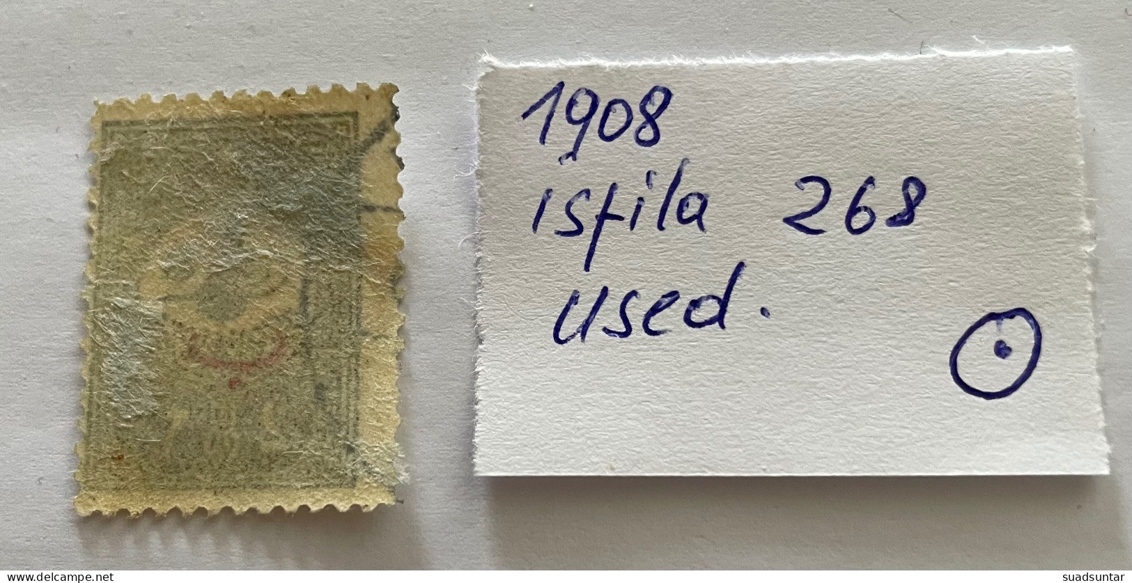 1908 Overprinted Stamps For Foreign Isfila 268 Used - Unused Stamps