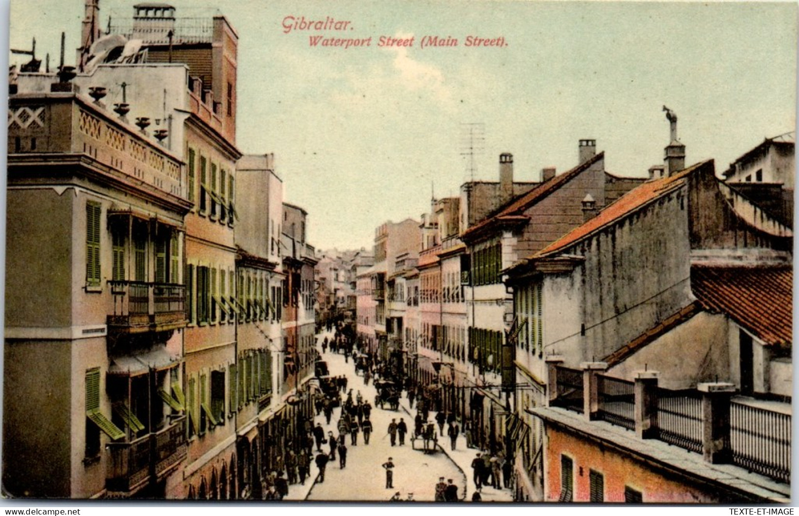 GIBRALTAR - Waterport Street (main Street) - Gibraltar