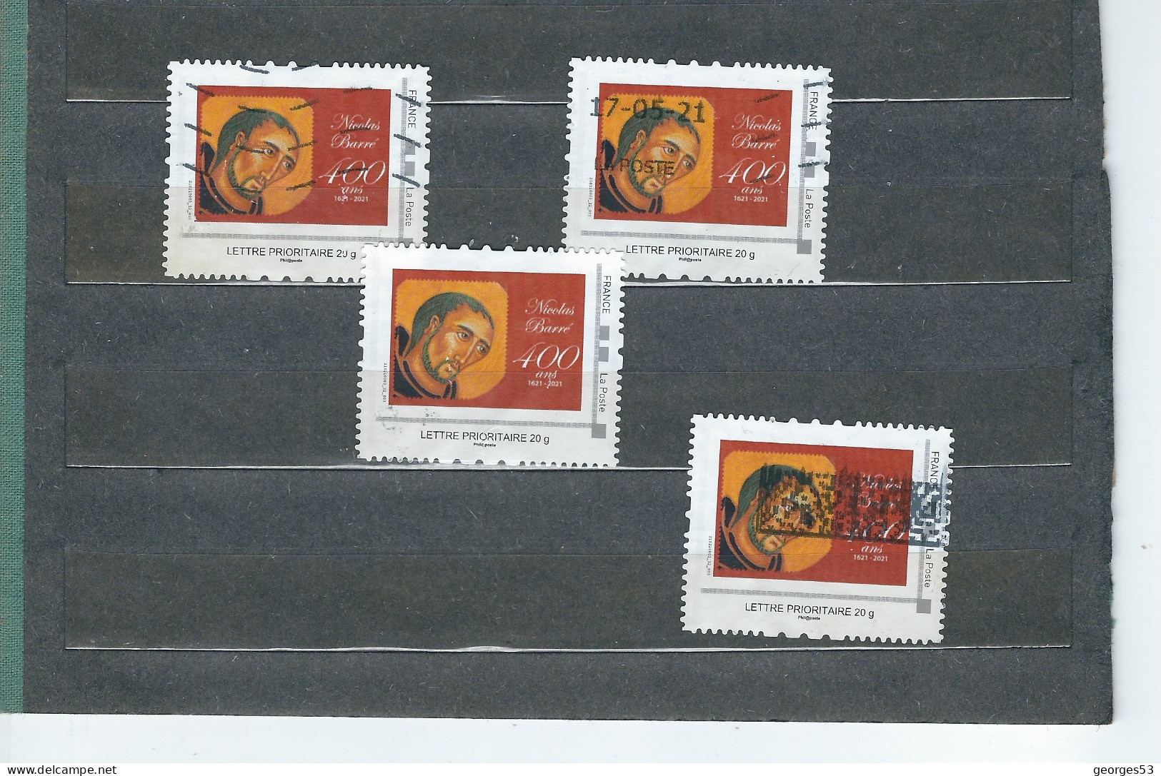 FRANCE  Lot De 4  : N° Format Horizontal Lettre Prioritaire   VT - Sonstige & Ohne Zuordnung