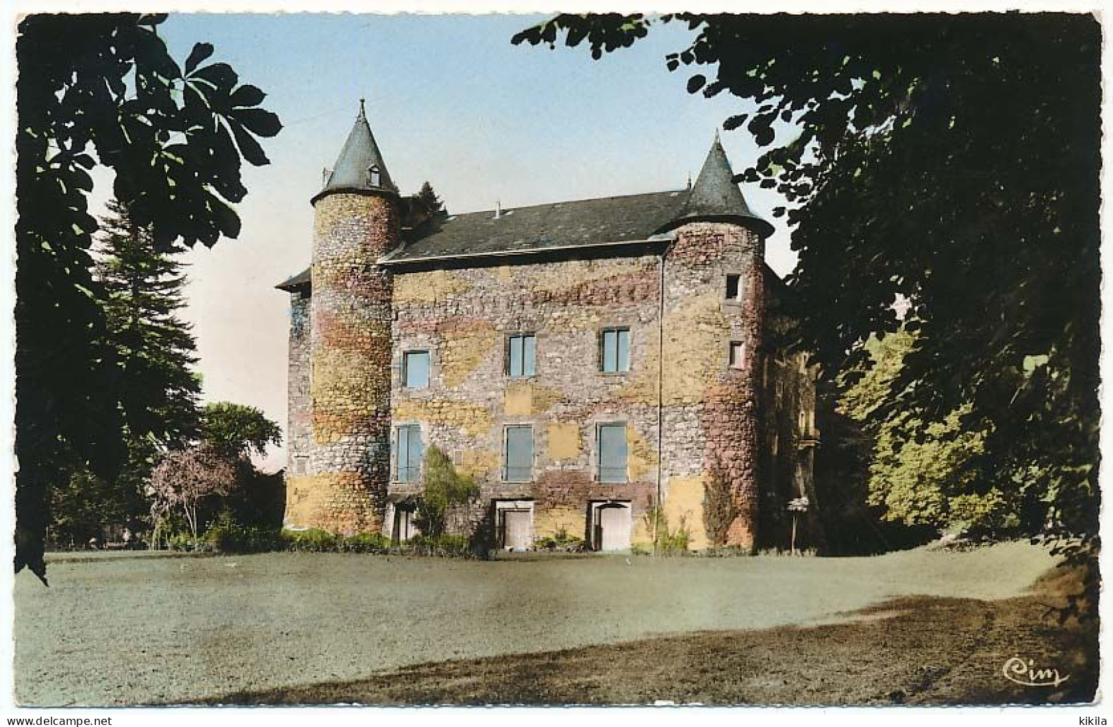 CPSM Dentelée 9 X 14 Savoie CHAMOUX-sur-GELON Le Château  Couleur - Chamoux Sur Gelon