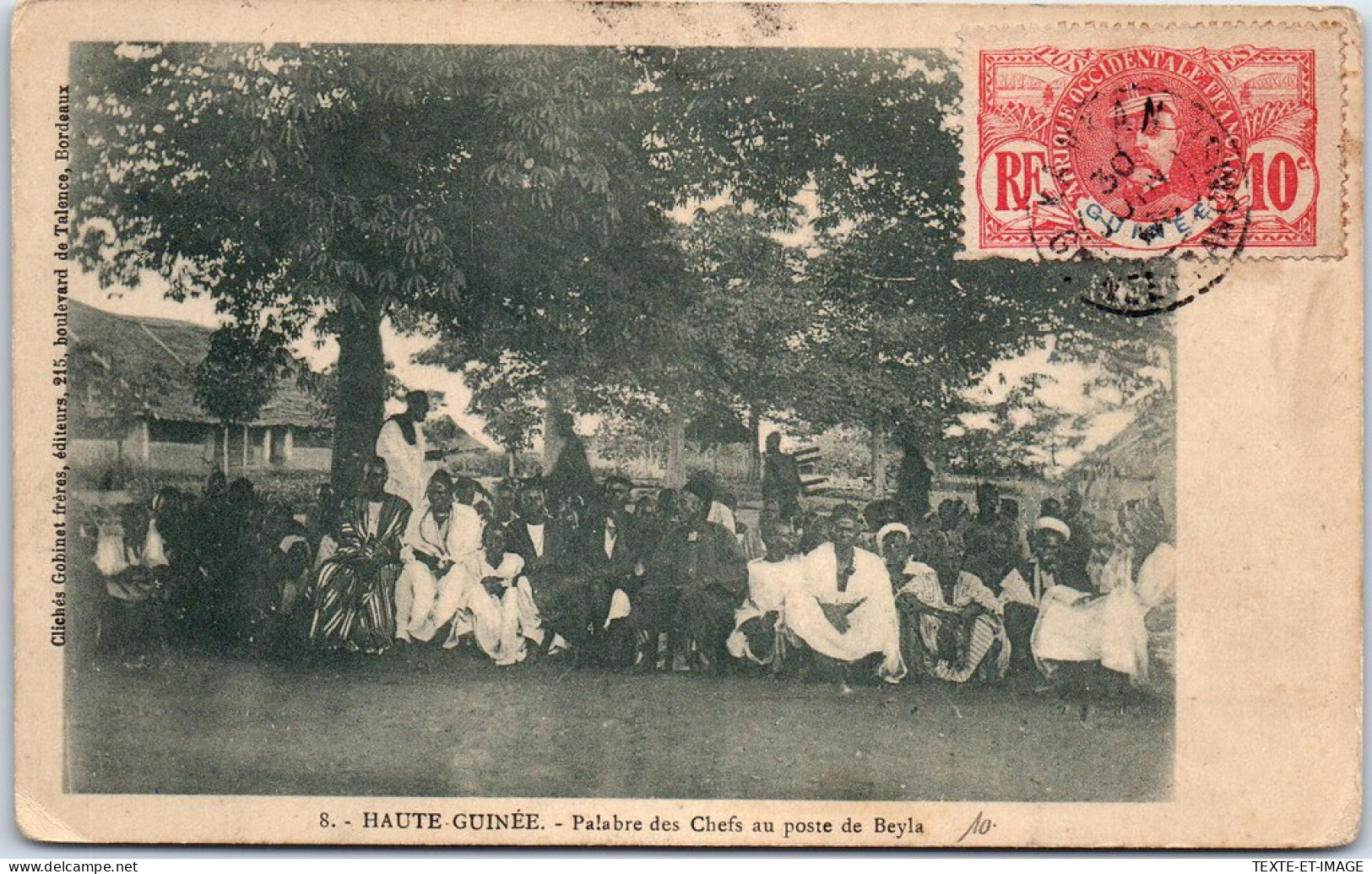 HAUTE GUINEE - Palabre Des Chefs Au Poste De Beyla. - Guinea