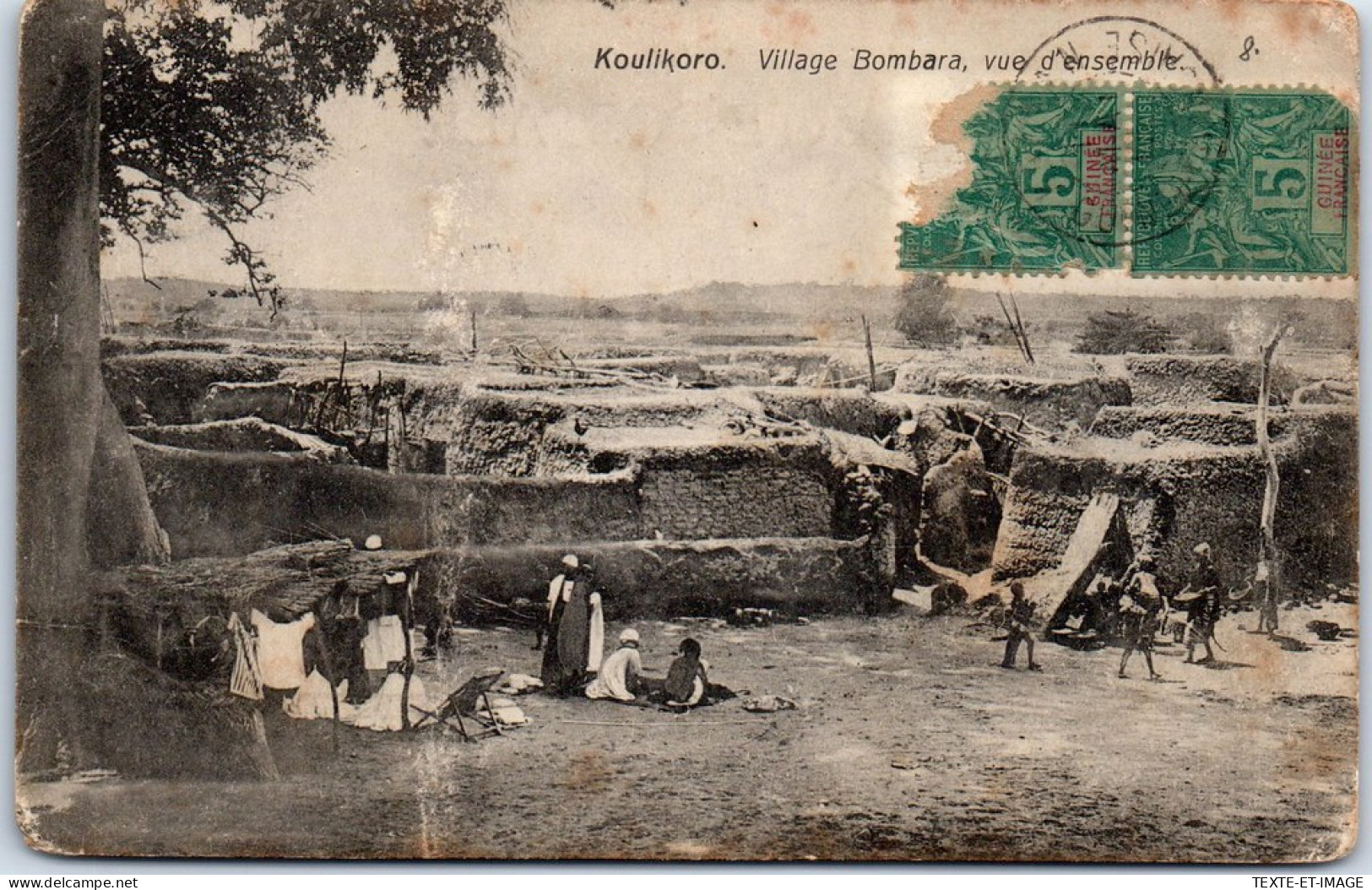 GUINEE - KOULIKORO - Village Bombara Vue D'ensemble  - Guinea