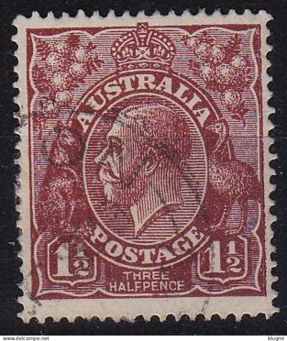 AUSTRALIEN AUSTRALIA [1918] MiNr 0057 A X ( O/used ) [01] Rand Wz - Usados